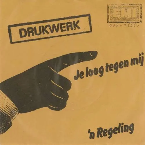 Hoes Drukwerk – Je
loog tegen mij
